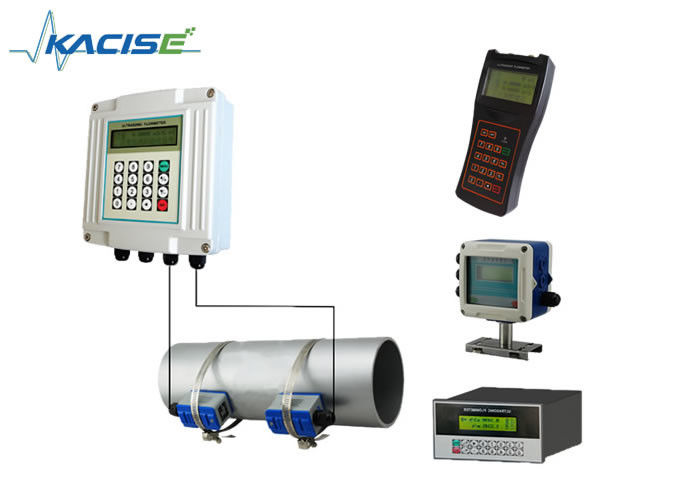 Hydrauliczny ultradźwiękowy przepływomierz z RS485 Modbus Mały rozmiar dla pomiaru płynów DN15-6000mm
