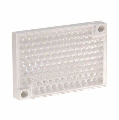 Odblaski prostokątne PMMA ABS dla chorych PL40A 56x37mm 2 Odblaski grupy akcesoriów z łącznikiem śruby