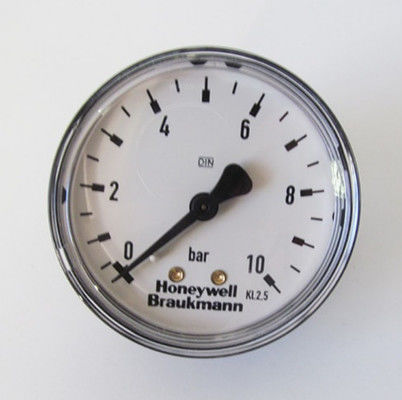 Manometr przemysłowy Honeywell Resideo M07M-A10, zakres 0-10 bar, waga 0,5 kg