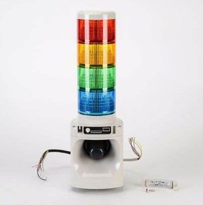 Sygnalizator LED wieżowy LKEH Seria 40 mm, przeciwwybuchowy (Model LKEH-402FVF-RYGB-EX)
