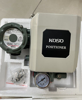 KOSO EPA804-L10 System pozycjonowania zaworów z 4-20 mA DC Wprowadzeniem 120 Psi Podaż powietrza do rzędu kątowego