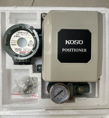 KOSO EPA804-L10 System pozycjonowania zaworów z 4-20 mA DC Wprowadzeniem 120 Psi Podaż powietrza do rzędu kątowego