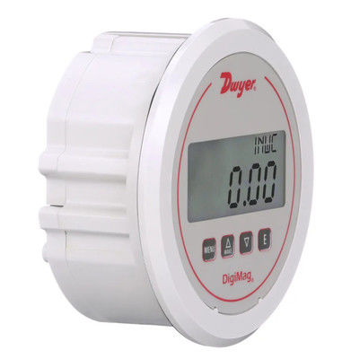 Dwyer DM-1000 DigiMag Digital Differential Pressure Gauge z dokładnością ± 1%, materiał ze stali nierdzewnej i połączenie 1/8 NPT