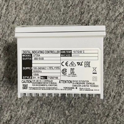 UT35A cyfrowy sterownik temperatury z 14-segmentowym kolorem LCD, sterowaniem sekwencją drabiny i komunikacją Ethernet
