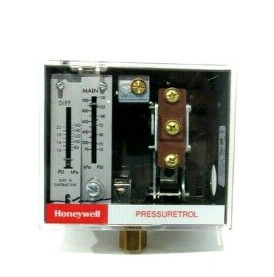 Honeywell Auto Recycle Pressuretrol z zakresem ciśnienia 10-150 psi SPDT Snap-Acting Switch i diafragma ze stali nierdzewnej