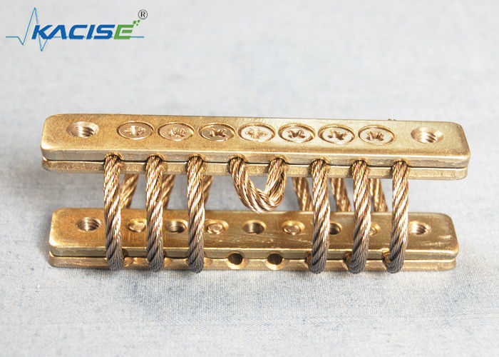 T-Type Industrial Pressed Hole Aluminium and Stainless Steel Wire Rope Isolator z zasięgiem obciążenia 3,5-2000KG i naturalną częstotliwością 7Hz-15Hz