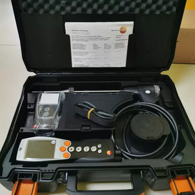 Analizator gazów spalinowych Testo 330-2 LL Pro z czujnikami o długiej żywotności, kolorowym wyświetlaczem graficznym i certyfikatem TÜV do analizy spalania