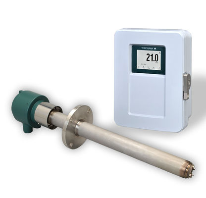 Analizator tlenu z cyrkonu Yokogawa Zr22g z sygnałem wyjściowym 4-20MA i zakresem pomiaru O2 od 0,01 do 100% objętościowego do podwójnej analizy tlenu i wilgotności