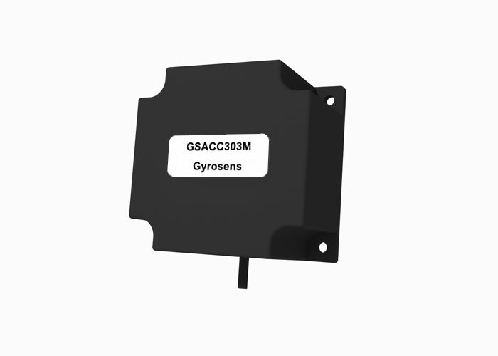 Akcelerometr MEMS GSACC303M z zakresem ±10 g, odchyłką ≤ 0,01 g i nieliniowością ≤ 0,2% Fs dla precyzyjnych pomiarów