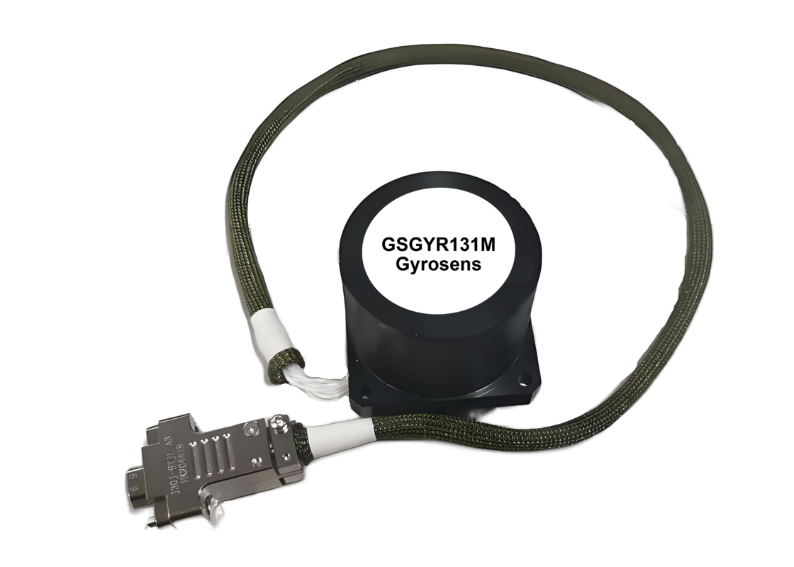GSGYR131M Jednoosiowy cyfrowy czujnik żyroskopowy z zakresem ±75°/s, stabilnością odchyłki ≤15°/h i czułością temperaturową odchyłki ≤1°/s