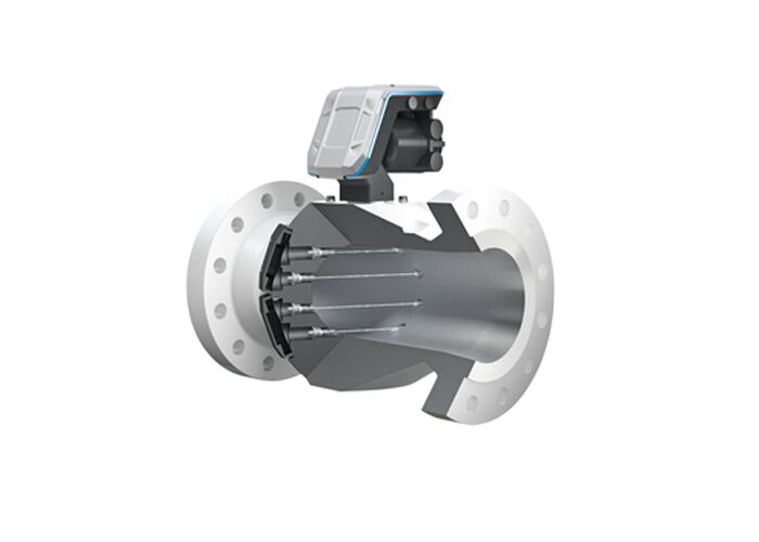 FLOWSIC600-XT Ultrasonic Flowmeter z zgodnością OIML R 137 dla pomiaru 30% wodoru i wsparcia PowerIn