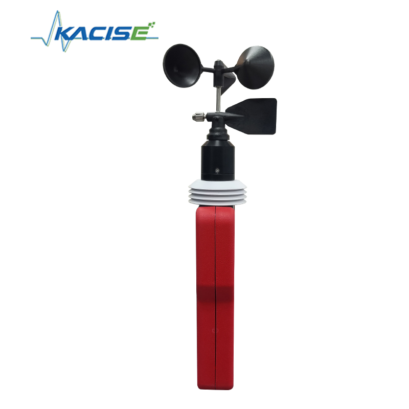 KQL-QXM Handheld Weather Meter with 12 Measurement Parameters IP64 Protection and 98,000 Records Storage