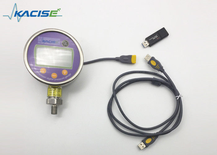 Precyzyjny cyfrowy miernik ciśnienia GXPS201C z dokładnością 0,05% FS i 4000 mAh baterii litowej Touch Button Data Logger