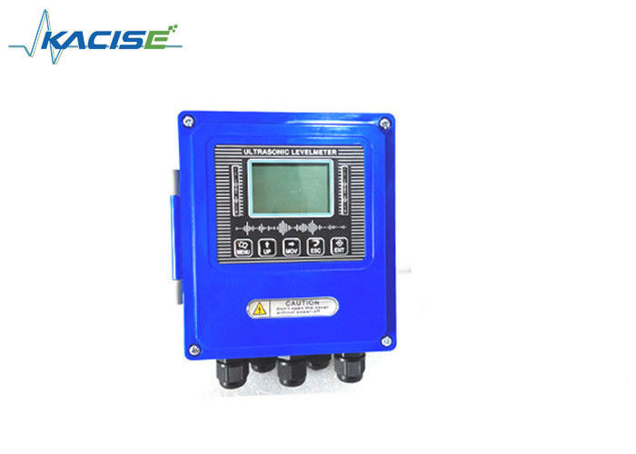 Non Contact Clamp On Ultrasonic Flow Meter Wall Type For Liquid Flow Measure with accuracy ±1%