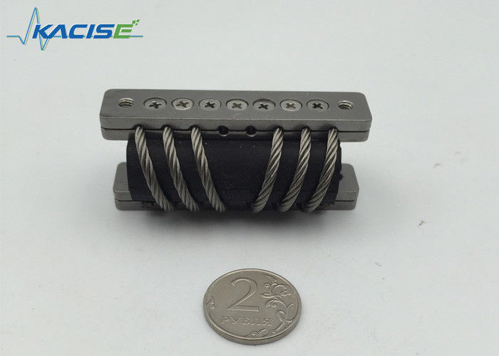 Military Grade Pressure Plate Industrial Vibration Isolators Wire Rope Shock Absorber 7Hz - 15Hz