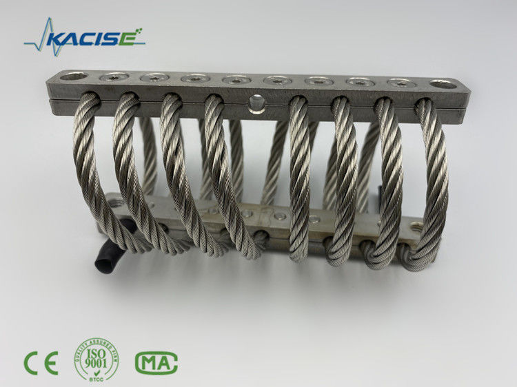 Anti-corrosion adaptable to harsh environment 304 stainless steel 8-ring steel wire isolator 1.6mm diameter