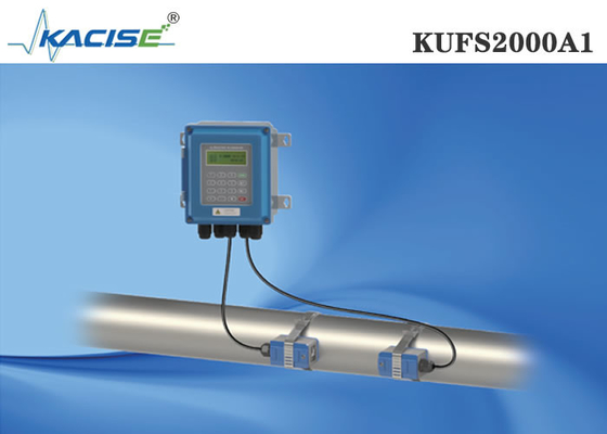 DN32 - DN6000 Clamp On Water Flow Meter Sensor Wall Mounted Ultrasonic Flowmeter